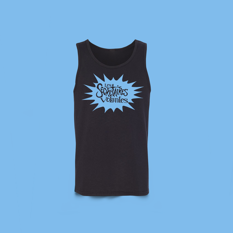 Les Secrétaires Volantes blue camisole