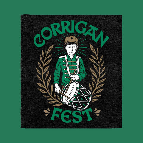 Patch Corrigan Fest drummer boy