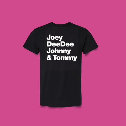 T-Shirt Joey DeeDee Johnny Tommy