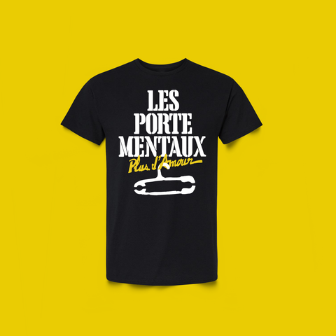 T-shirt Les Porte-Mentaux plus d'amour