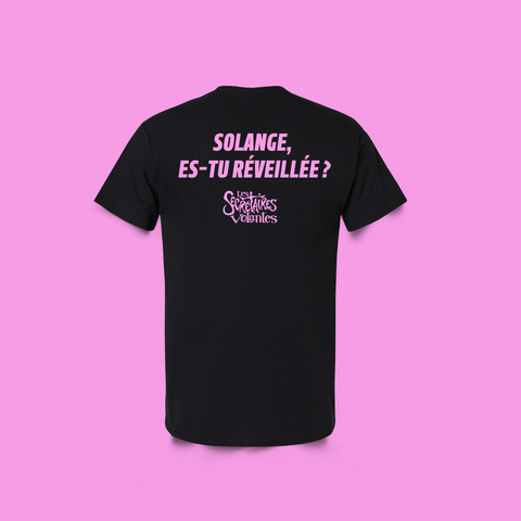 T-shirt Les Secrétaires Volantes Solange rose